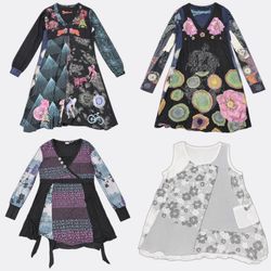 Desigual Casual Graphic Print Dresses