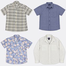 Patagonia Short Sleeve and Long Sleeve Shirts
