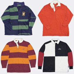 Brooks Brothers American Eagle Outfitters Rugby Sh..
