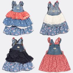 Kids OshKosh B'gosh Denim Pinafore Dresses