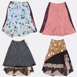 Floral Printed Midi Skirts Bundle