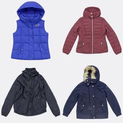 Hollister Abercrombie & Fitch Outerwear and Sweats..