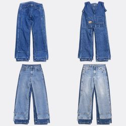 RV5156 Wrangler Zipper Jeans