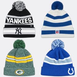 New Era NFL NBA Knit Beanie Hats