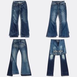 CR12987 Vintage Miss Me Flare Jeans
