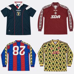 Adidas Nike Vintage Football jersey Shirts