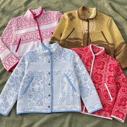 Upcycled Tapestry Unlined Jackets