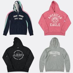 CR13752 Vintage Mix Branded Hoodies Bundle