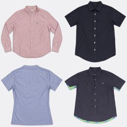 Lacoste Burberry Button-Up Shirts