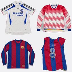 Adidas Nike Football Shirts