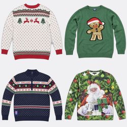 Sweaters Featuring Festive Christmas Holiday Novel..
