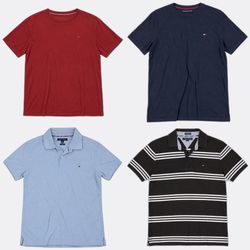 Tommy Hilfiger Polo & Crew Neck T-Shirts - BUNDLE ..