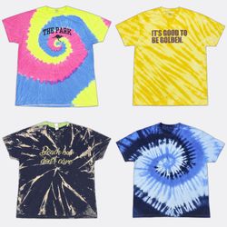 Tie Dye Printed T-Shirts