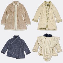 Y2K afghan coat WR-2756B40