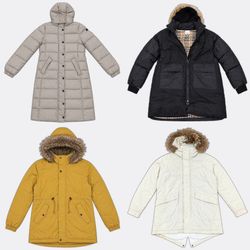 Burberry Coats and Hooded Parkas