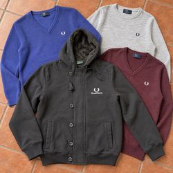 10160 Fred Perry Sweaters Hooded Jacket Polo Shirt