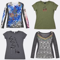 Wet Seal Sinful Printed T-Shirts