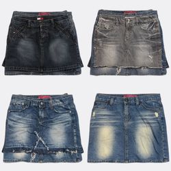 Tommy Jeans Denim Mini Skirts