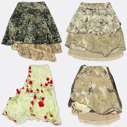 Patterned Women's Maxi and Midi Skirts