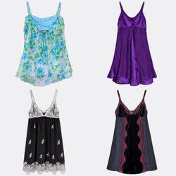 Y2K Women's Vintage Camisoles and Slip Dresses