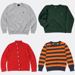 Polo Kids Cable Knits and Half Zips - Ralph Lauren