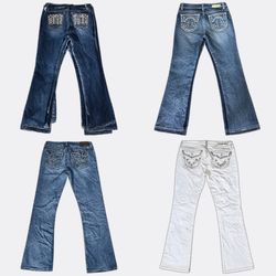 Embellished Bootcut Jeans