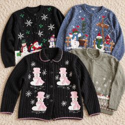 Novelty Christmas Knitwear Sweaters and Cardigans