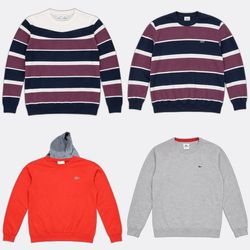 Sélection de sweats et pulls Lacoste