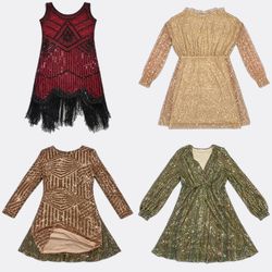 Beaded Dresses (D-0013)