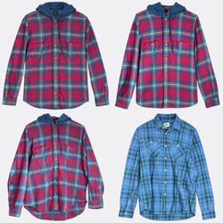 REP 11-29 American Eagle Outfitters Camicie di fla..