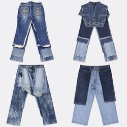 Embellished Pocket Jeans