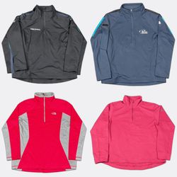 The North Face 1/4 Zip Knitwear (CV 156)