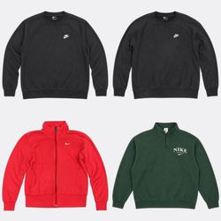Nike Sweatshirts and Track Jackets
