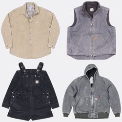 NF-157 Carhartt Workwear Vests Jackets and Dungare..