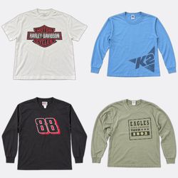 Harley-Davidson Honda Printed T-Shirts