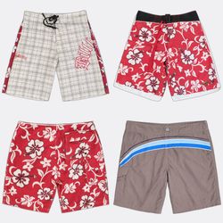 Vintage surfwear boardshorts