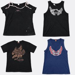 CR13645 Vintage Harley Baby Tees Bundle