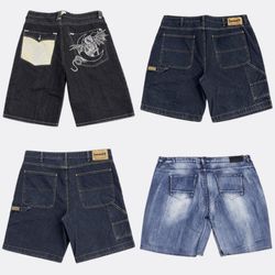 Hip Hop and Denim Shorts Lot