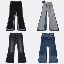 Denim Bootcut Jeans Lot