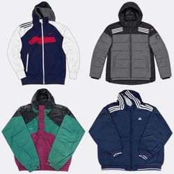 CR13631 Vintage Mix Branded Jackets Bundle