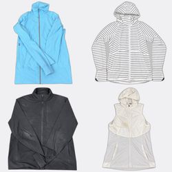 Jackets in Various Athletic Styles