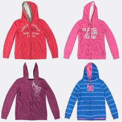 Aeropostale Hollister Zip Up Hoodies