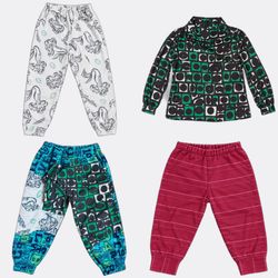 Sweatpants in Solid and Printed Styles