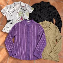 ZEZA Women's Blouses and Button Up Shirts