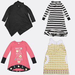 Women's Casual Tops and Dresses Selection