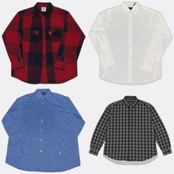 Chemises longues et manches courtes de marque RV #..