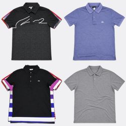DB714 Lacoste Hommes Polos