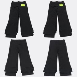 Y2K Solid Black Formal Office Trousers (GRV-10-026..