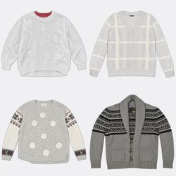 Patterned Knitwear Sweaters and Cardigans