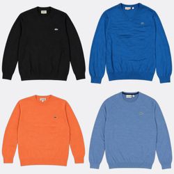 Lacoste Knitwear Sweaters Selection